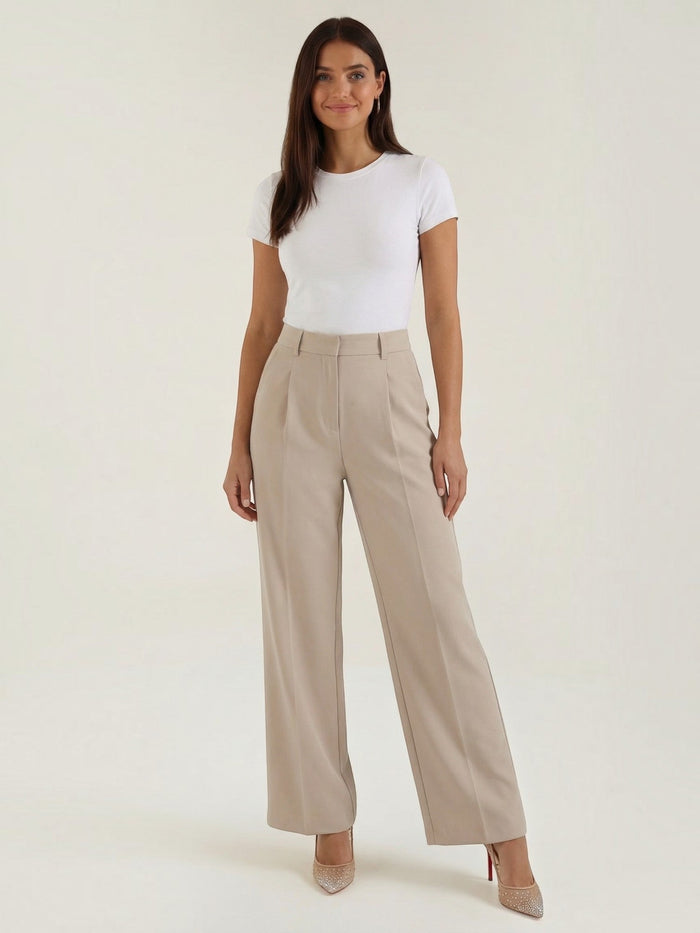 Emma Pantalon À Jambe Large