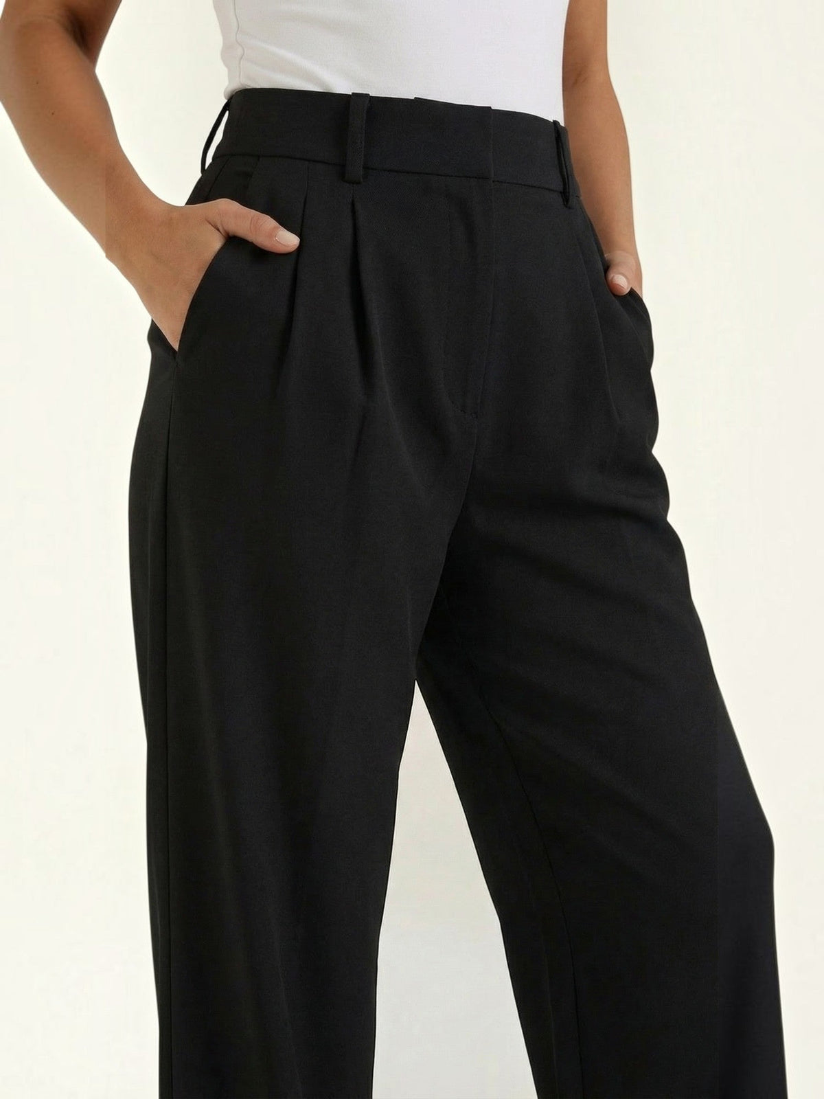 Emma Pantalon À Jambe Large