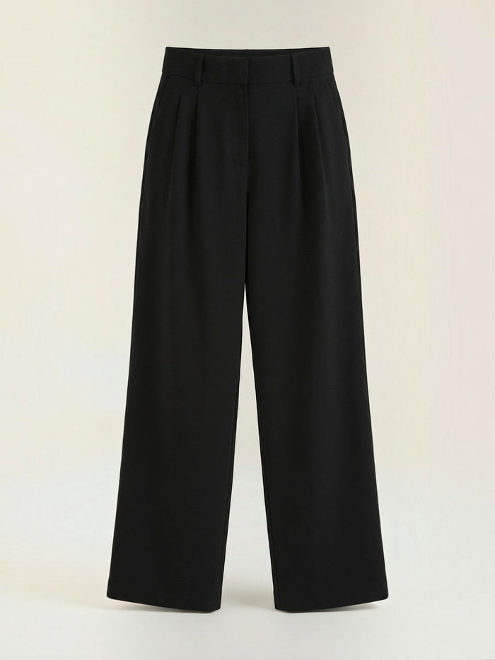 Emma Pantalon À Jambe Large