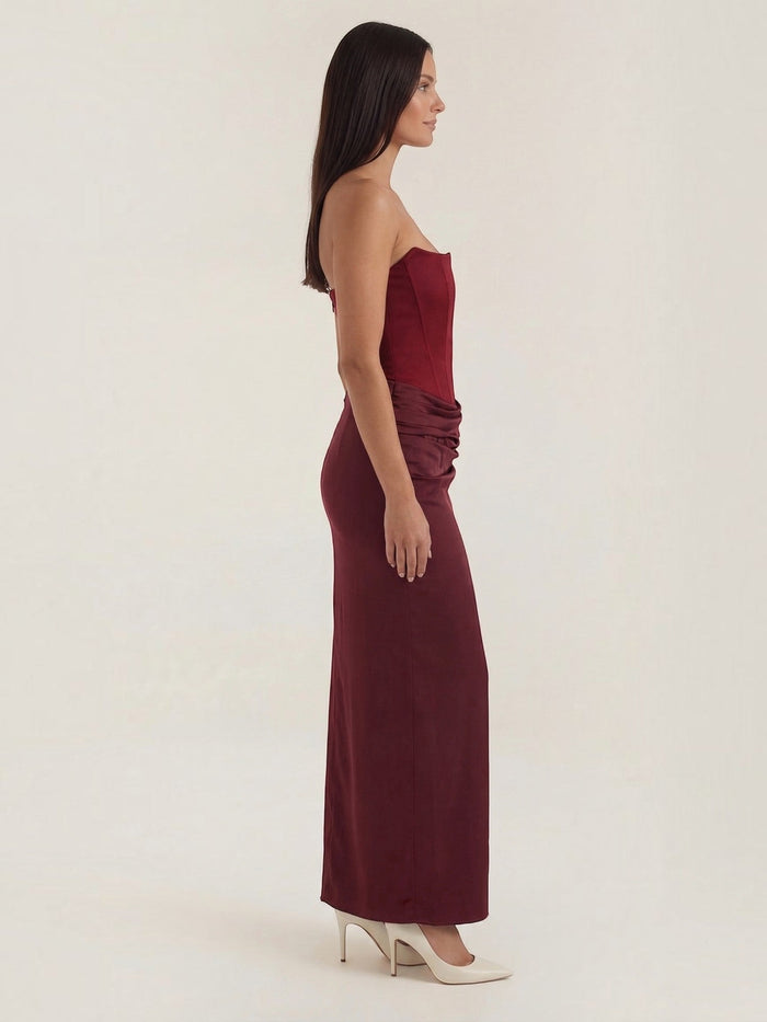Fiorella Robe Longue Corset