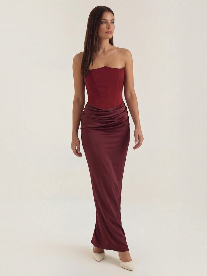 Fiorella Robe Longue Corset