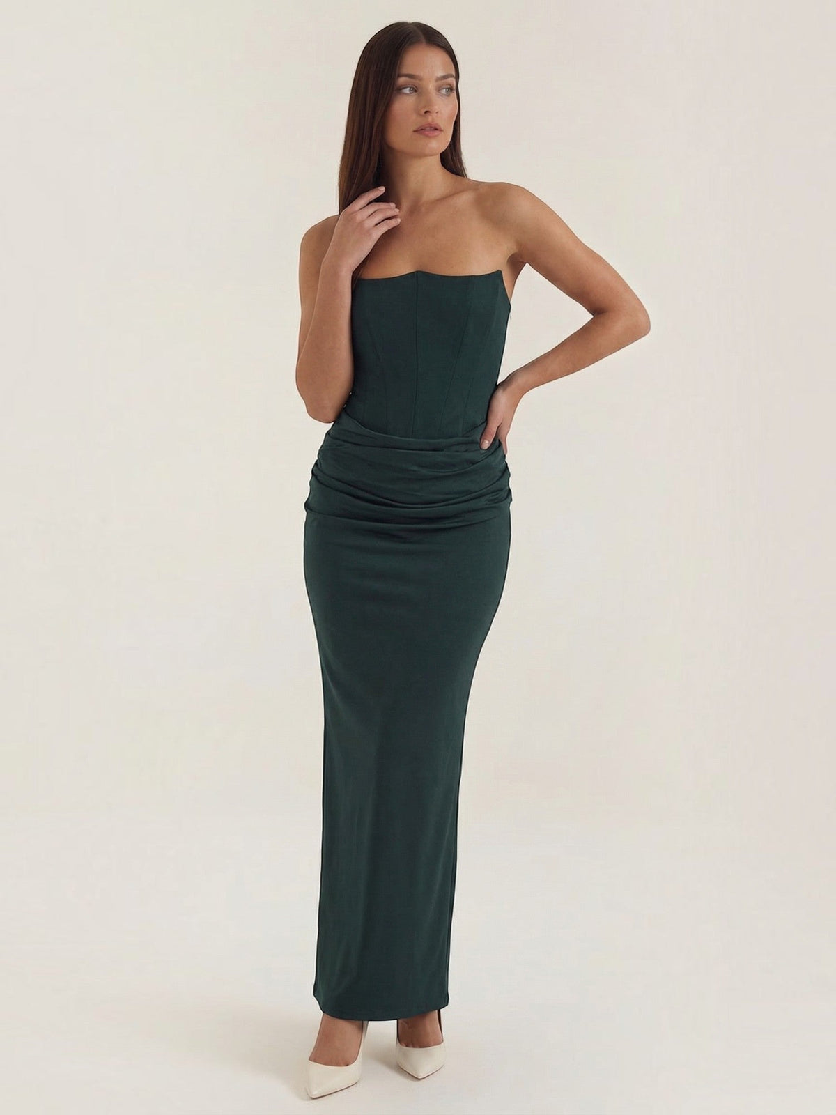 Fiorella Robe Longue Corset