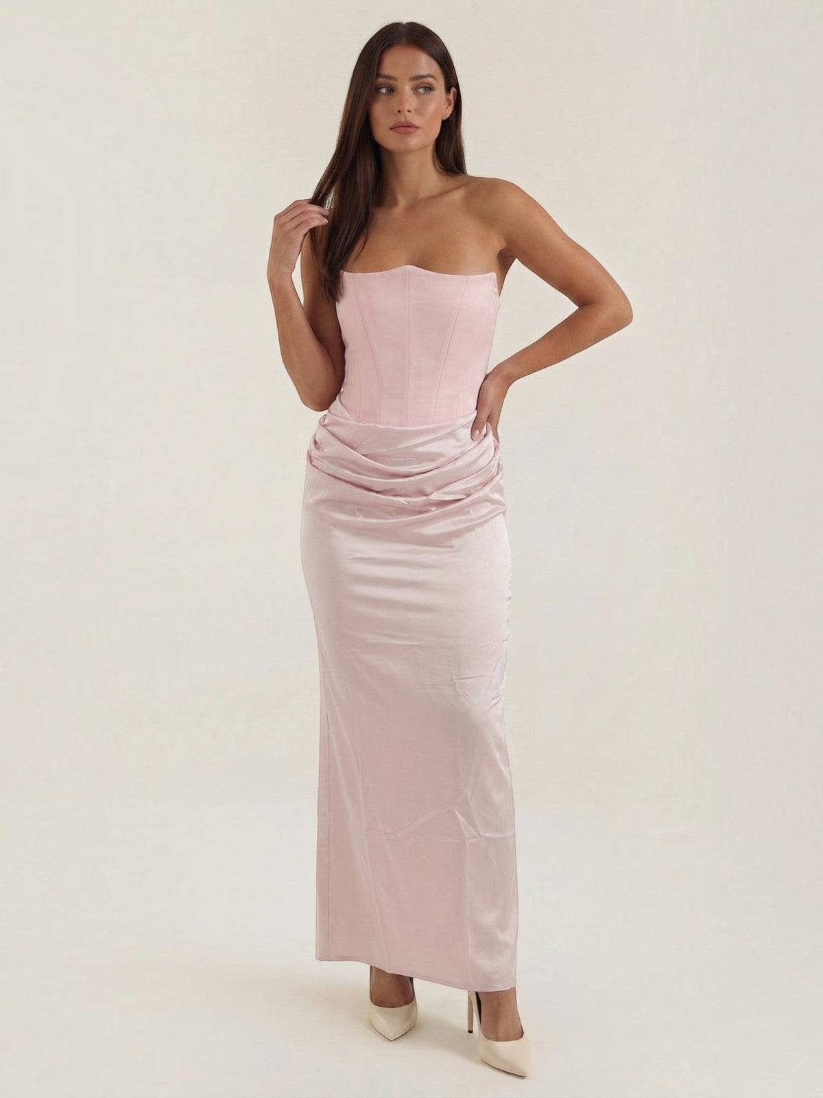 Fiorella Robe Longue Corset