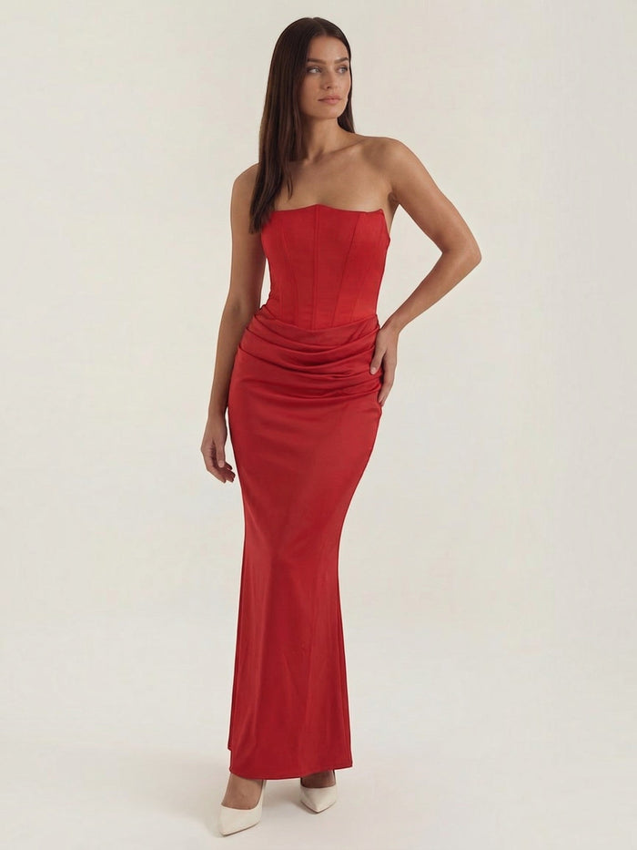 Fiorella Robe Longue Corset