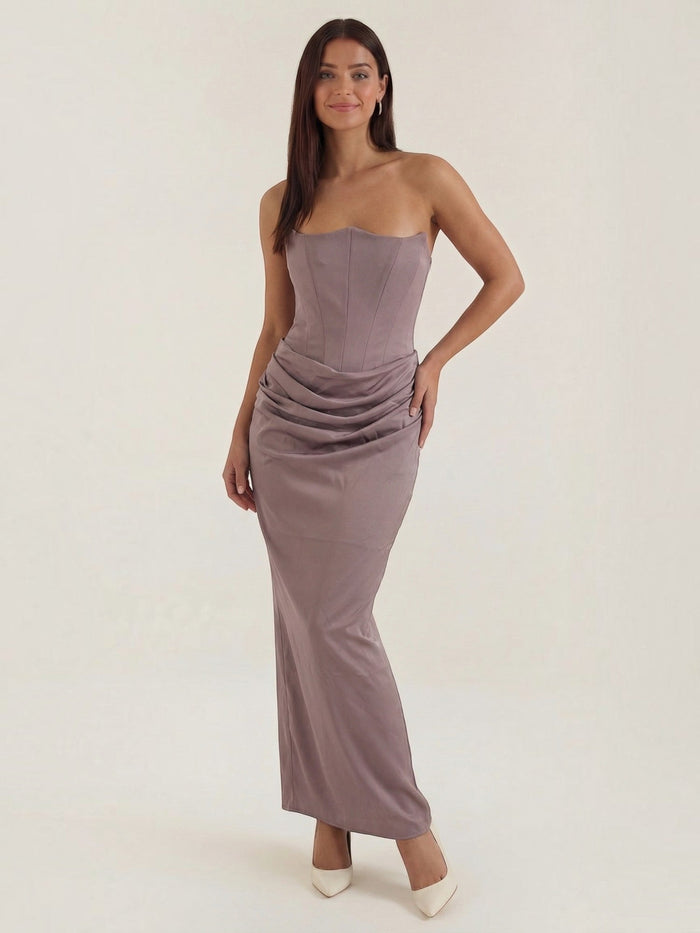 Fiorella Robe Longue Corset