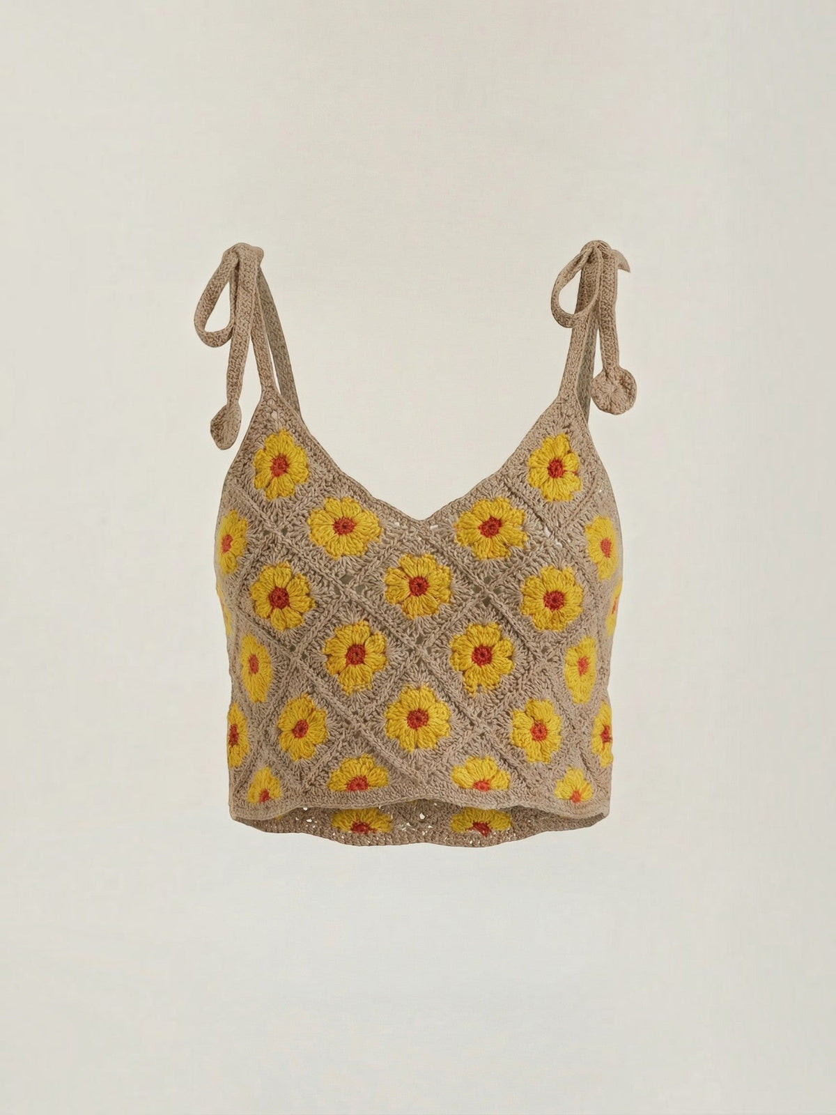 Gretchen Top Crochet À Imprimé Fleuri