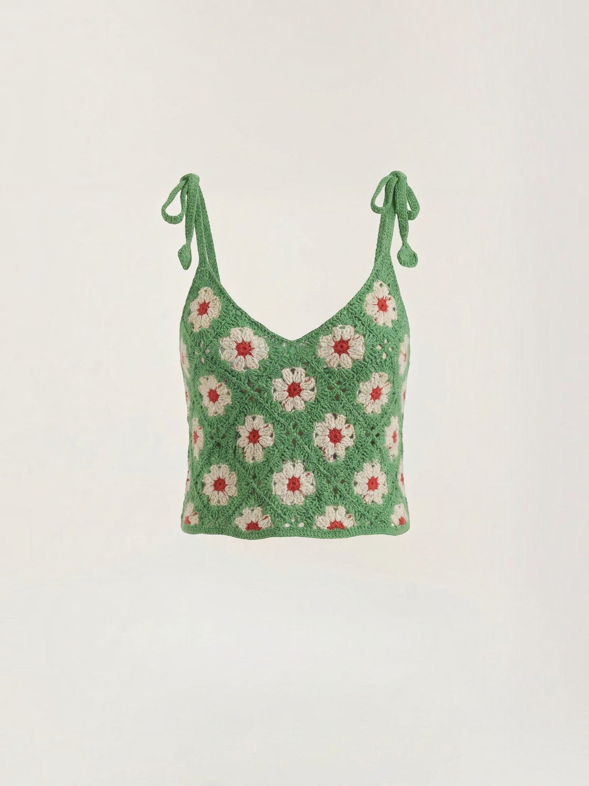 Gretchen Top Crochet À Imprimé Fleuri
