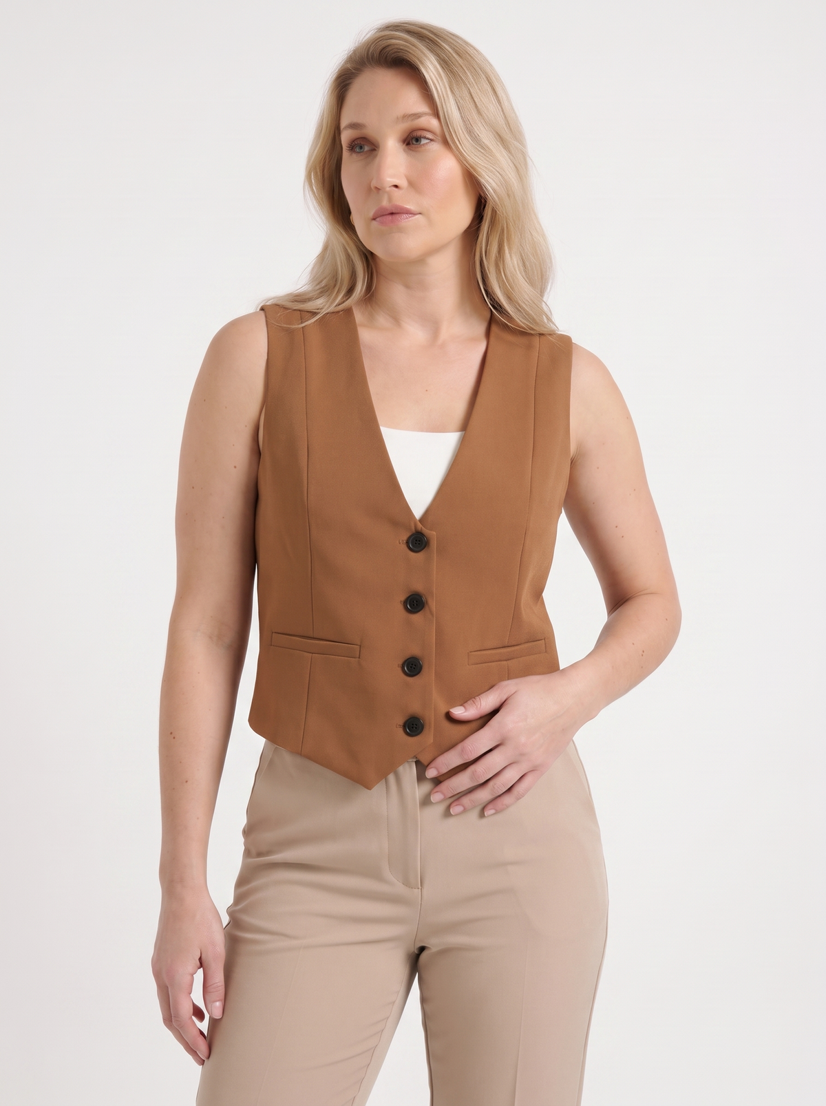 Harmonia Gilet À Carreaux