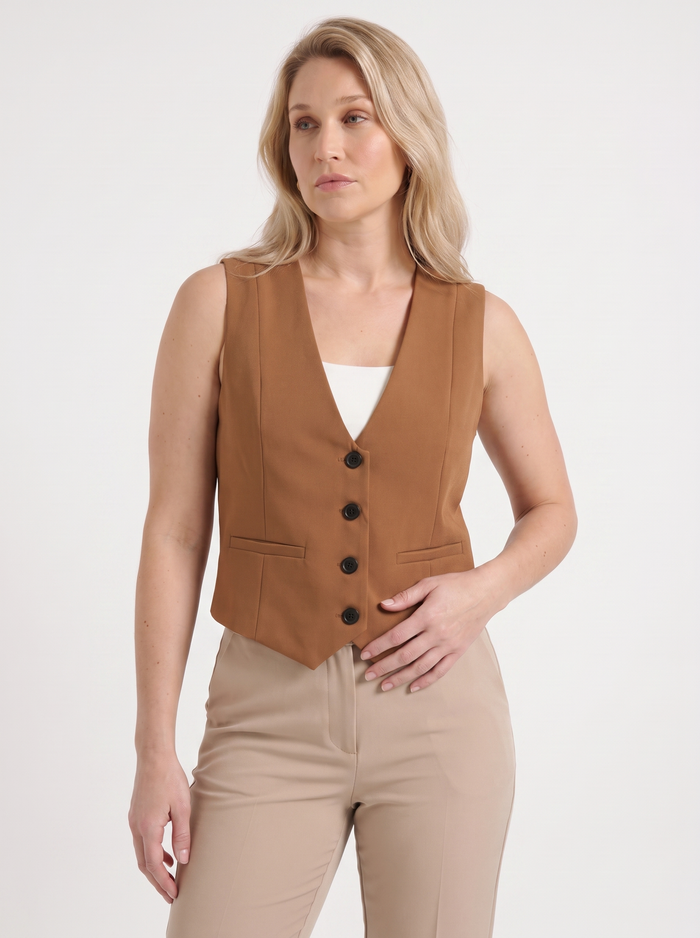 Harmonia Gilet À Carreaux