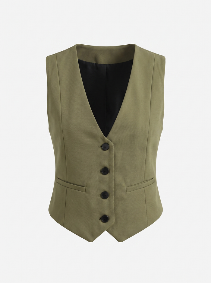 Harmonia Gilet À Carreaux