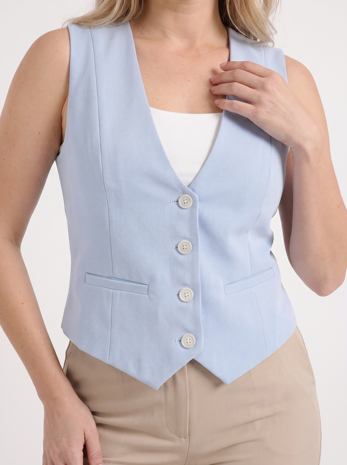Harmonia Gilet À Carreaux