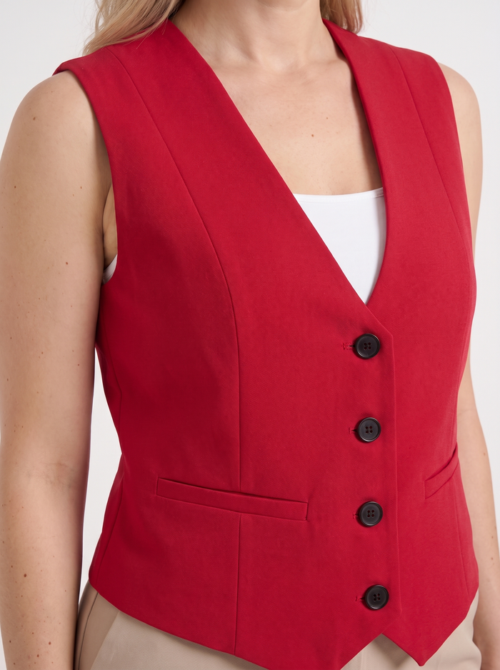 Harmonia Gilet À Carreaux