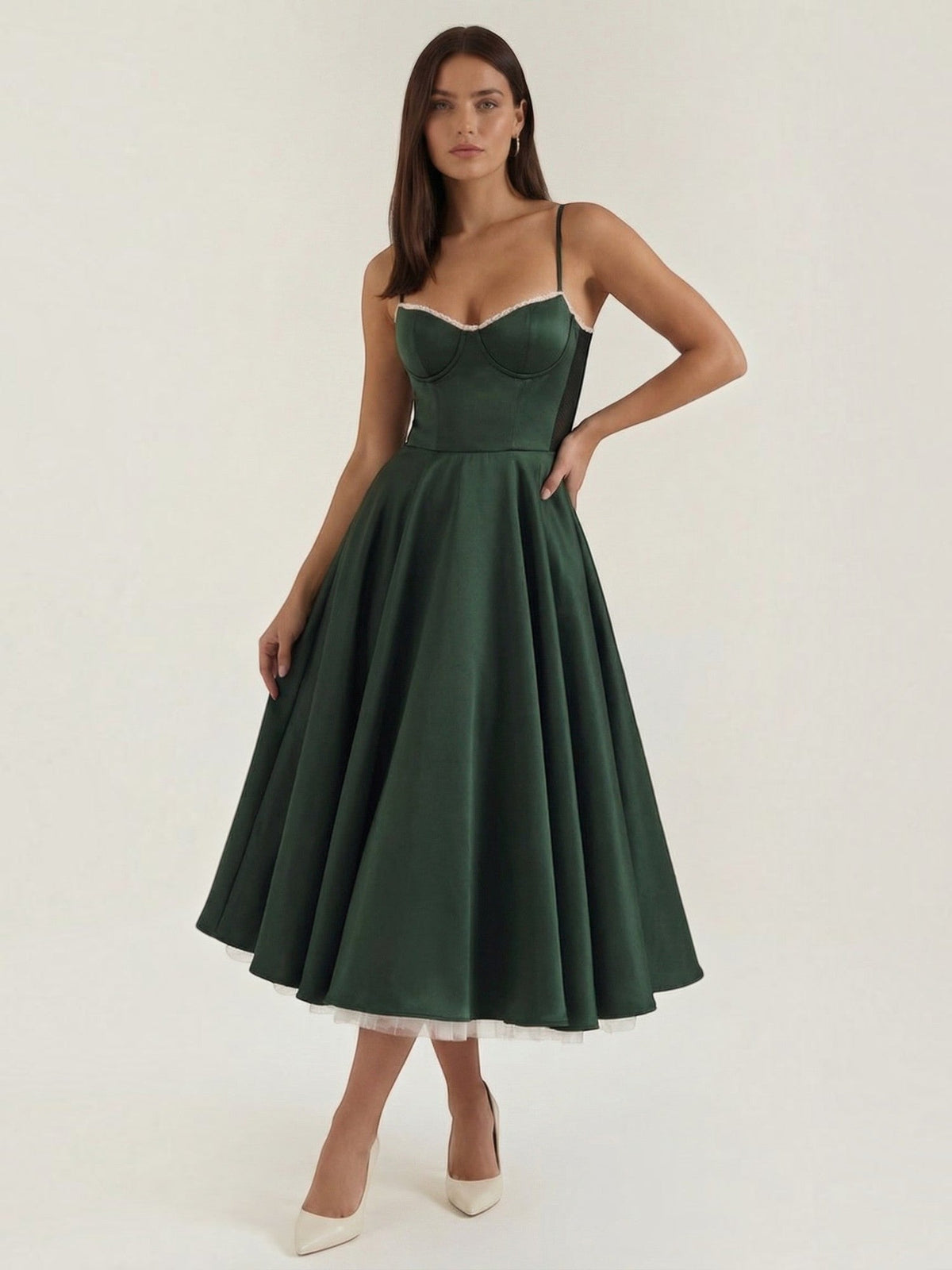 Isolde Robe Midi En Tulle