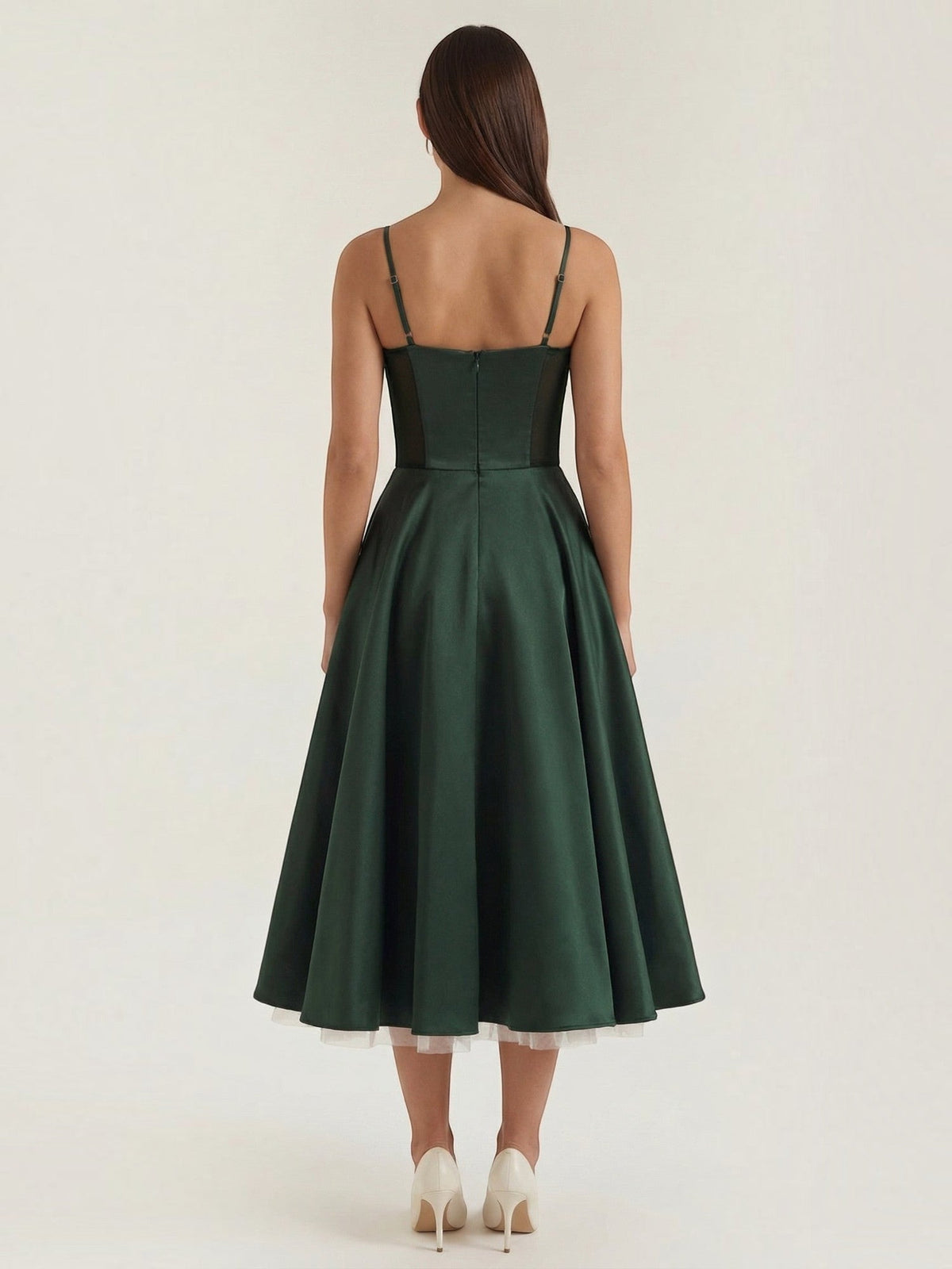 Isolde Robe Midi En Tulle