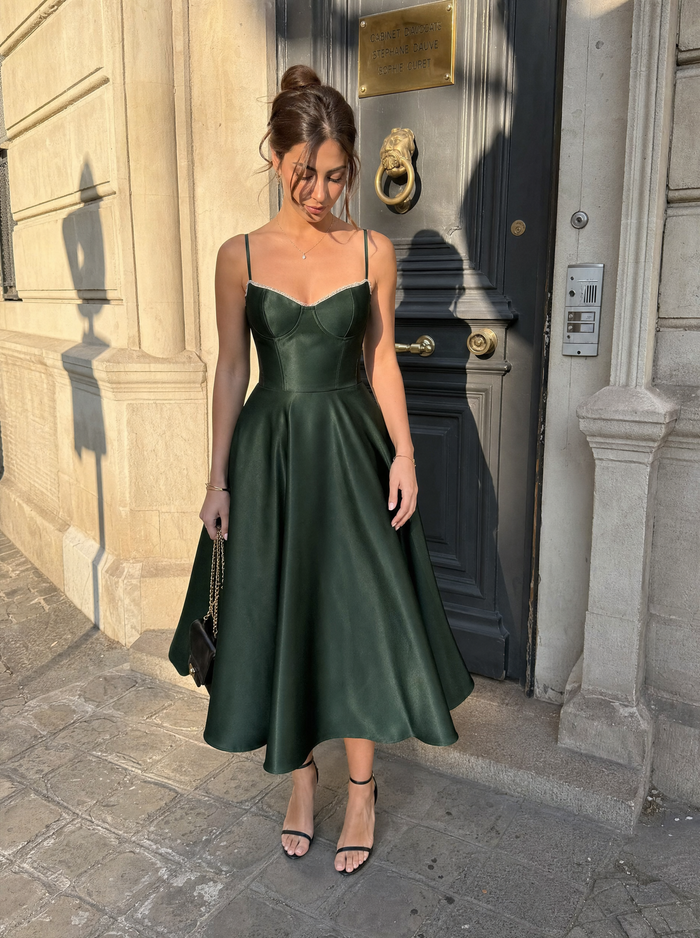 Isolde Robe Midi En Tulle