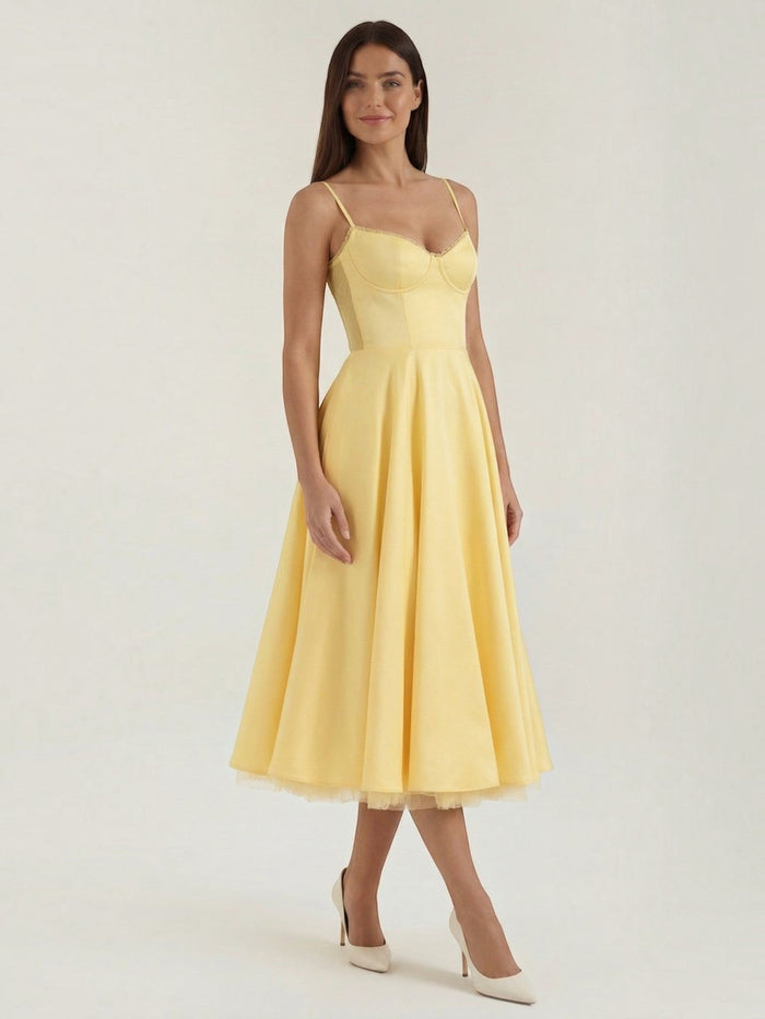 Isolde Robe Midi En Tulle