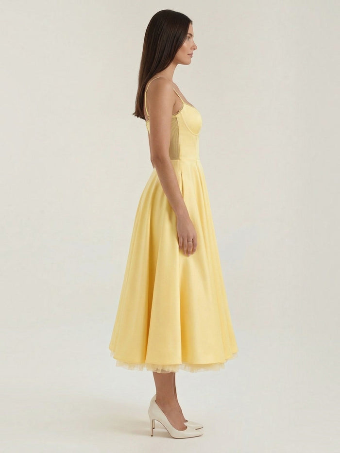 Isolde Robe Midi En Tulle