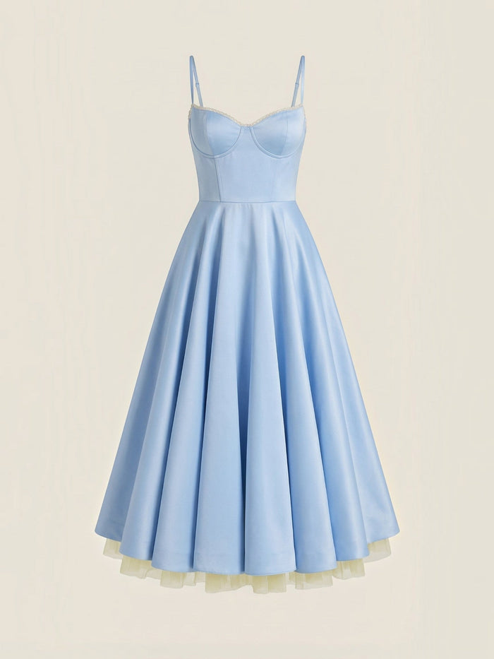 Isolde Robe Midi En Tulle