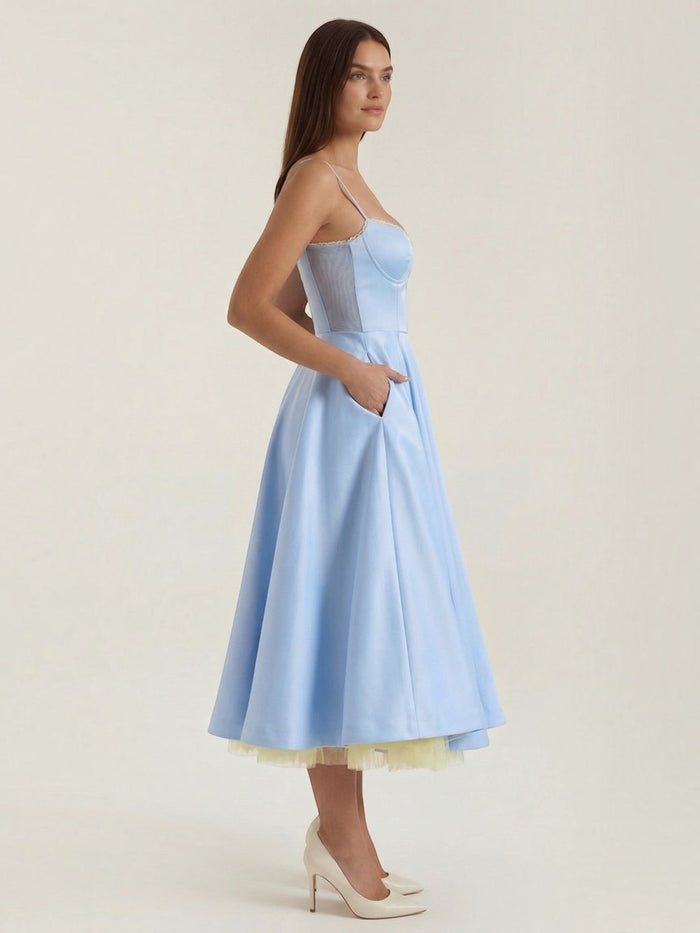 Isolde Robe Midi En Tulle