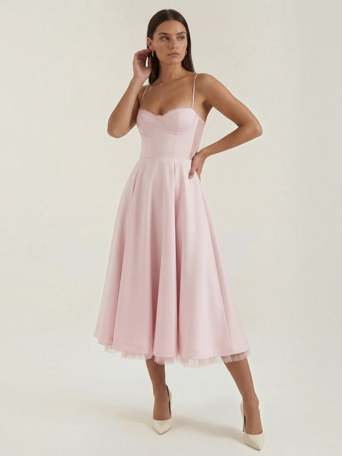 Isolde Robe Midi En Tulle