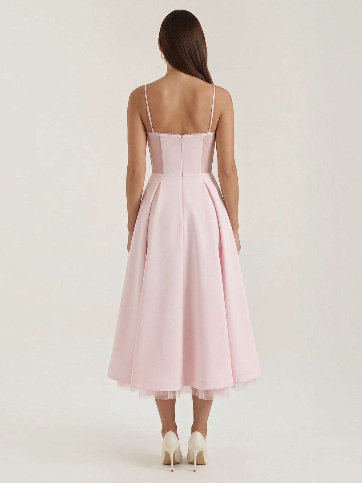 Isolde Robe Midi En Tulle