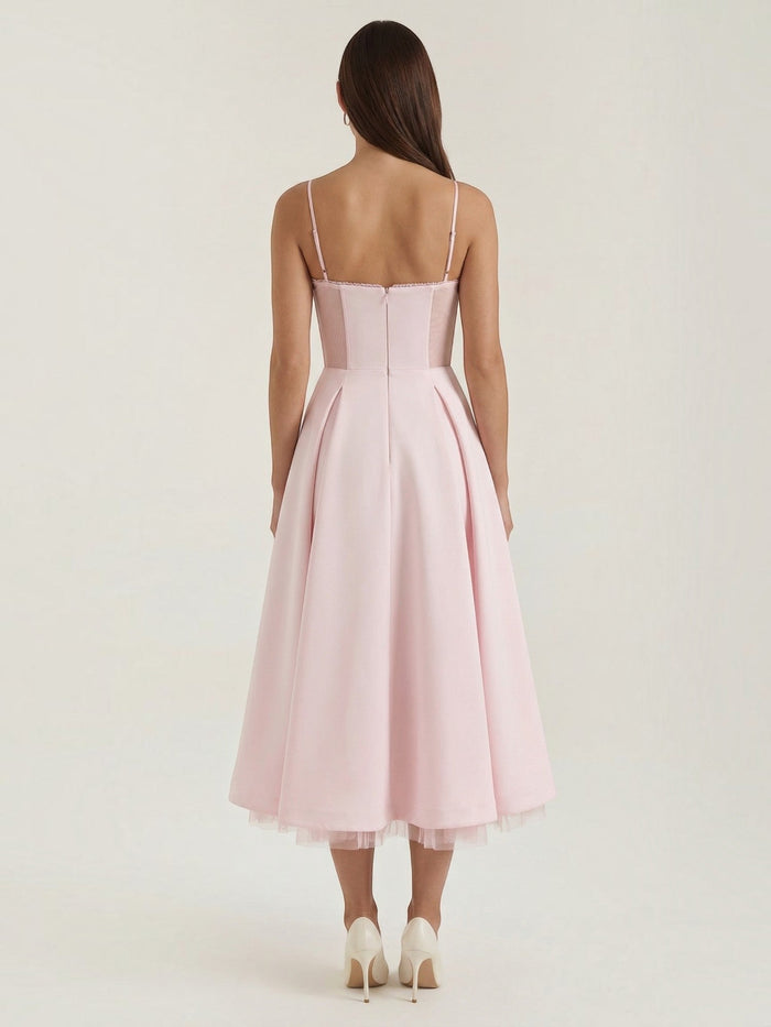 Isolde Robe Midi En Tulle
