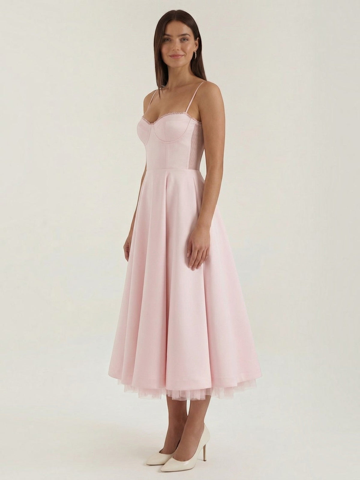 Isolde Robe Midi En Tulle
