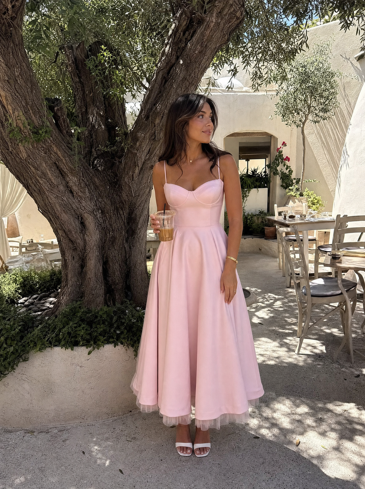 Isolde Robe Midi En Tulle