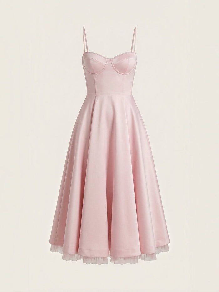Isolde Robe Midi En Tulle