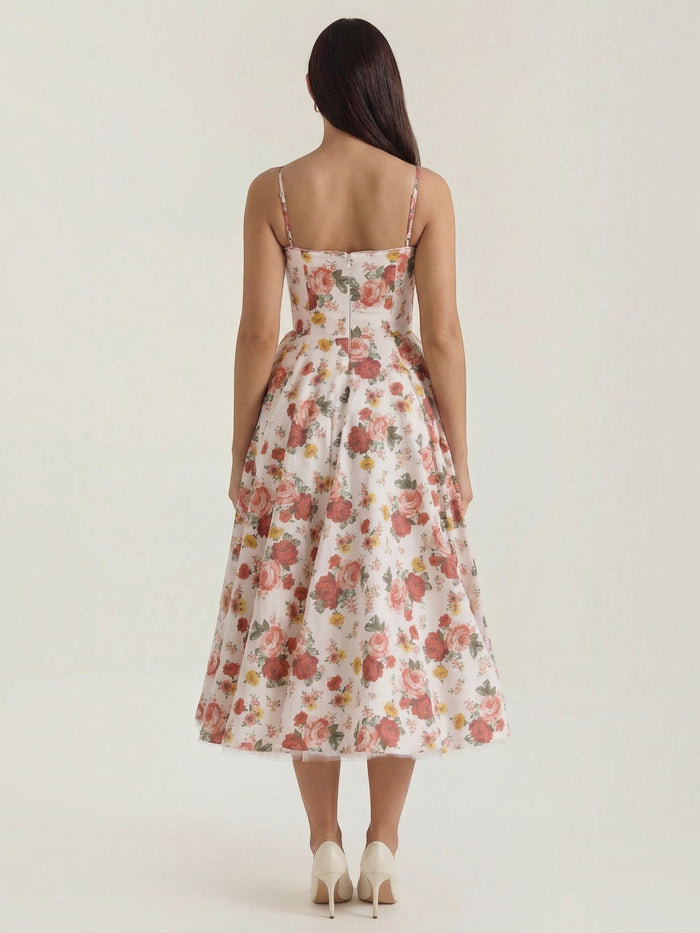 Isolde Robe Midi En Tulle