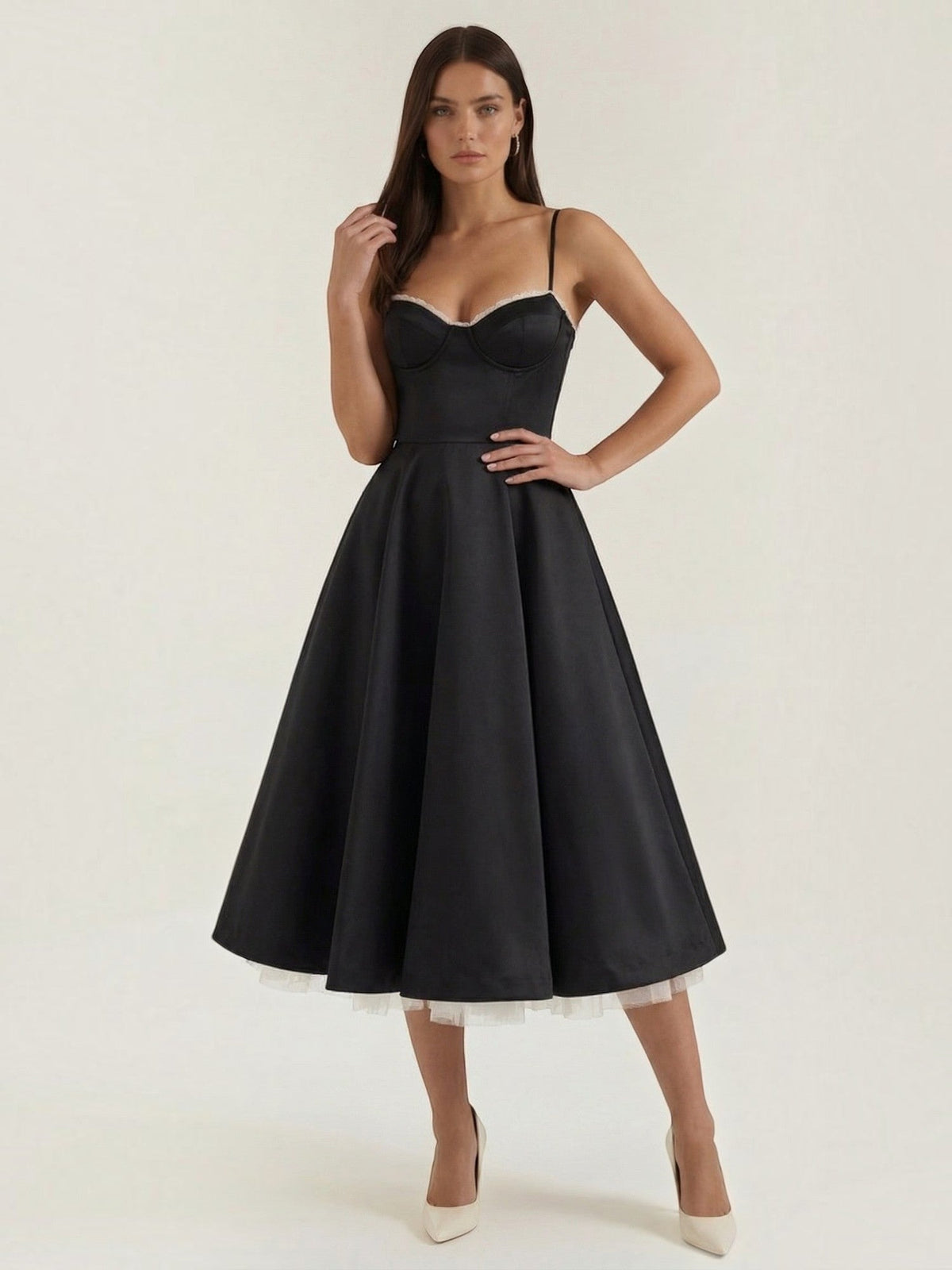 Isolde Robe Midi En Tulle