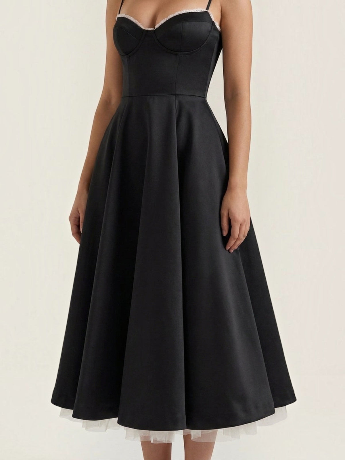 Isolde Robe Midi En Tulle