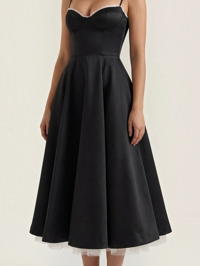 Isolde Robe Midi En Tulle