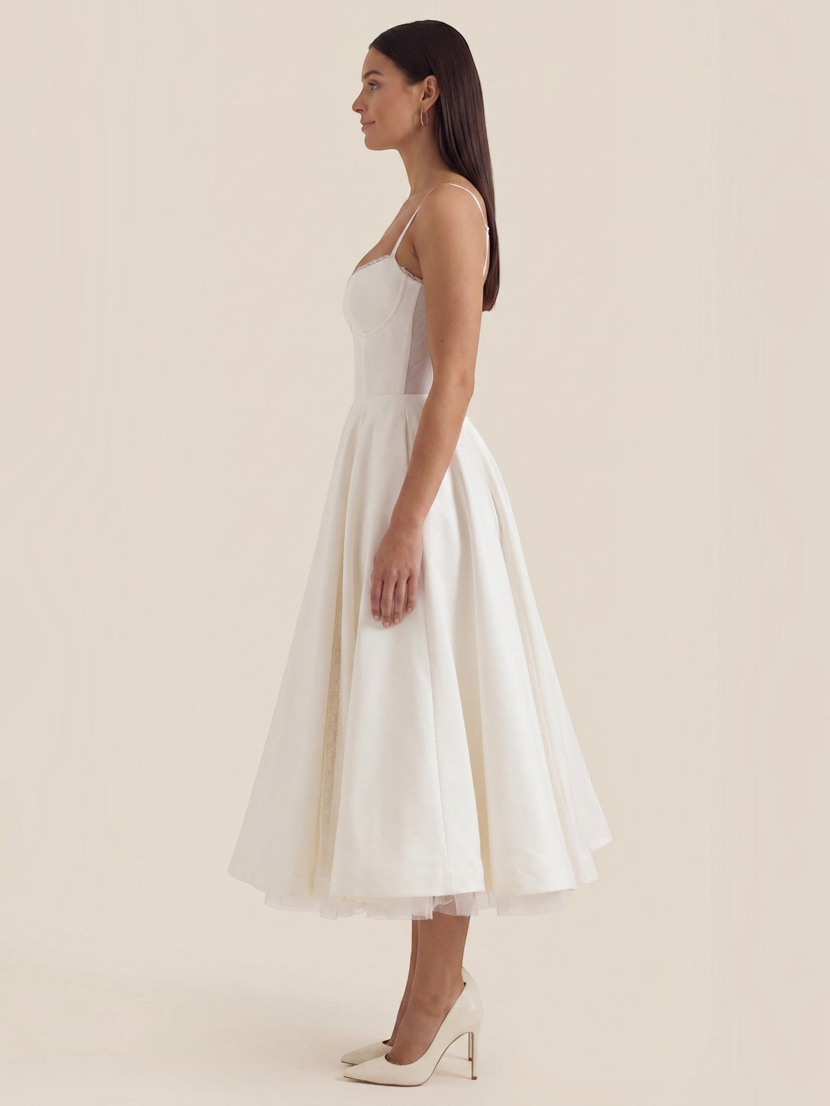 Isolde Robe Midi En Tulle