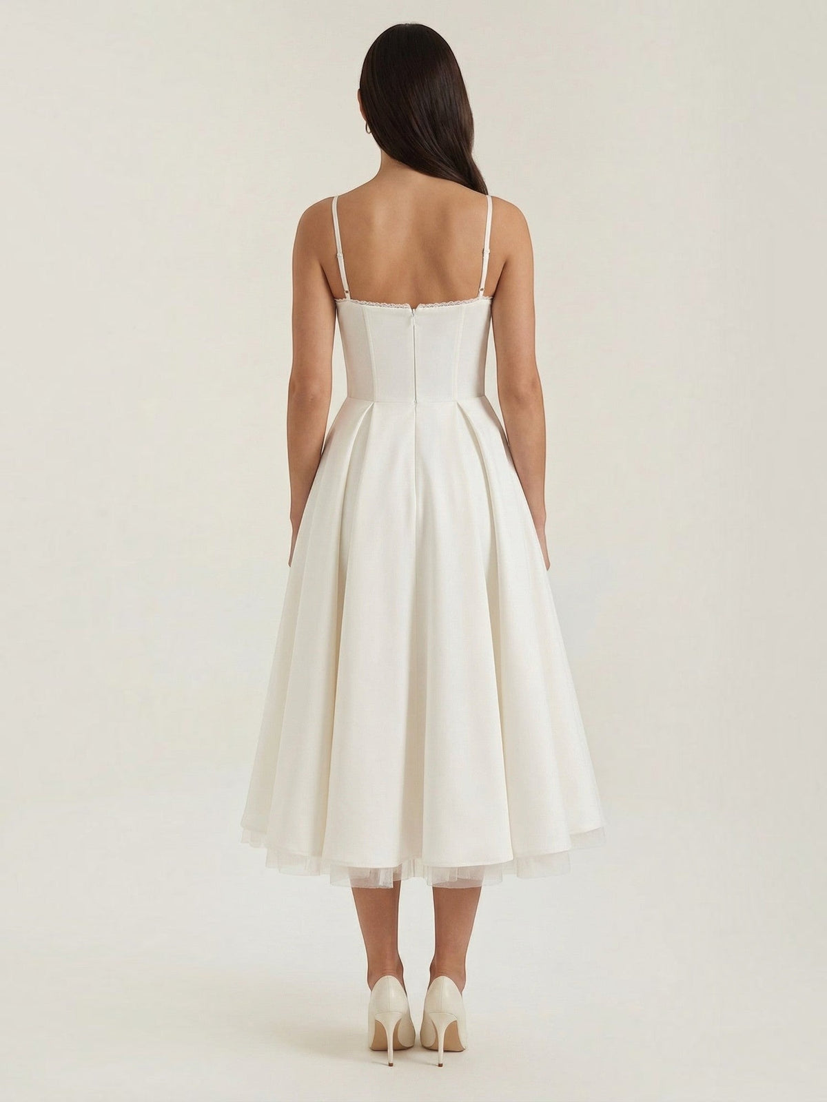 Isolde Robe Midi En Tulle