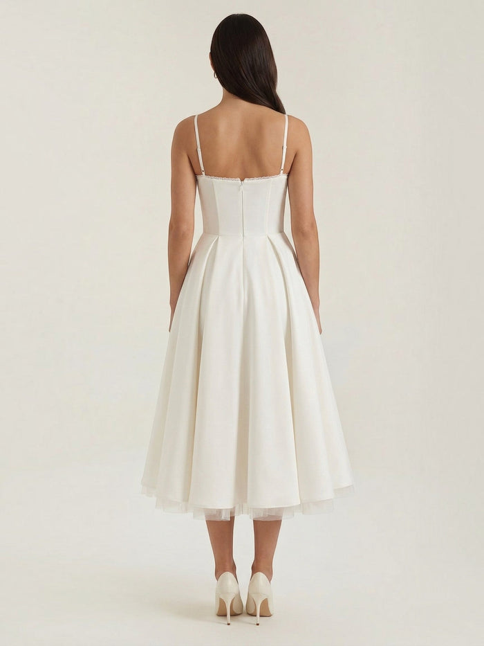 Isolde Robe Midi En Tulle