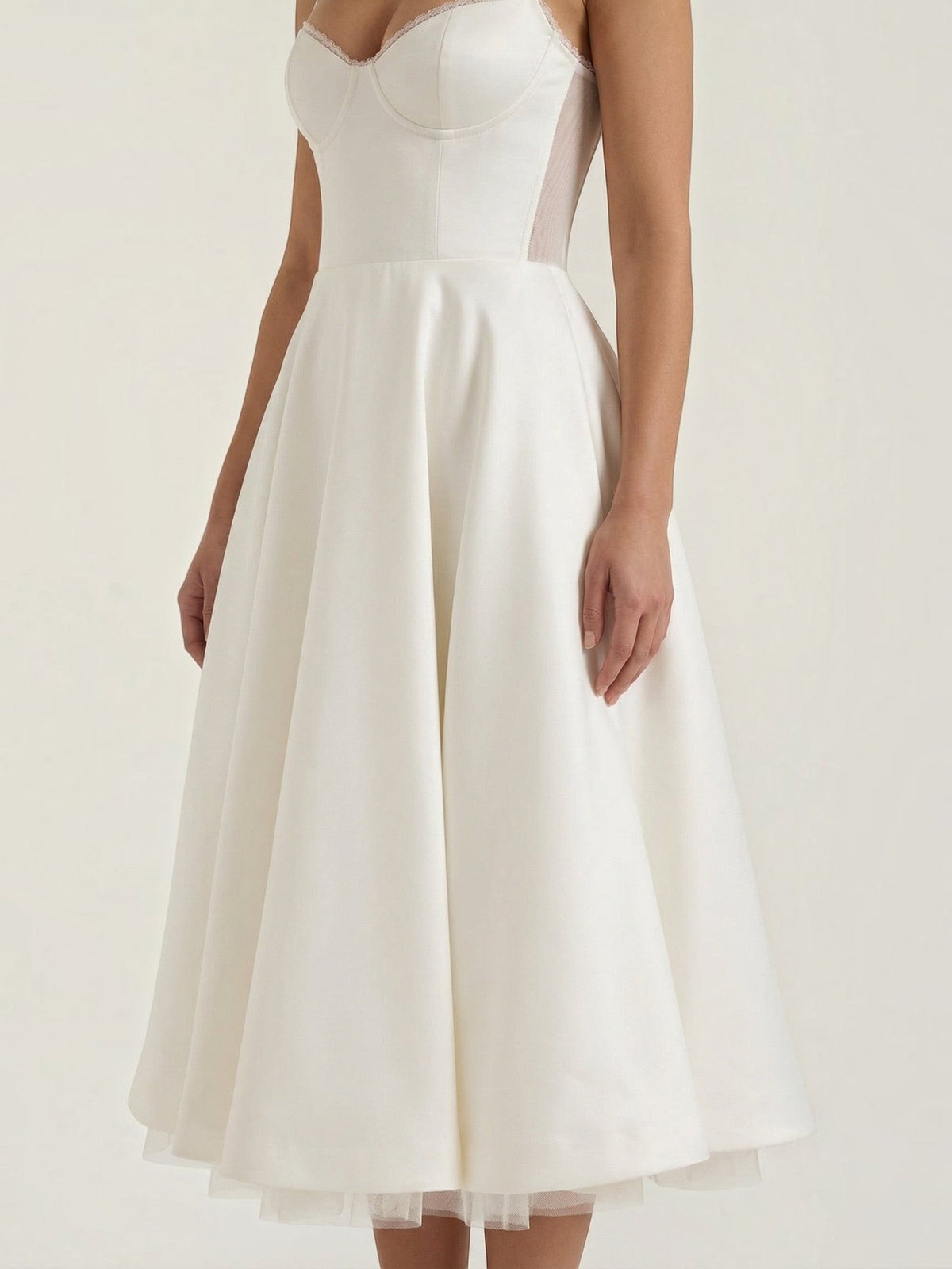 Isolde Robe Midi En Tulle
