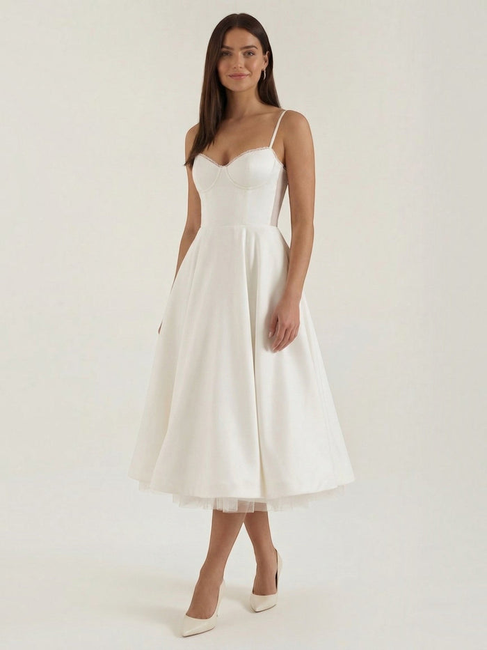 Isolde Robe Midi En Tulle
