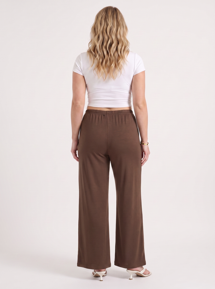 Kendra Pantalon Large À Cordon De Serrage
