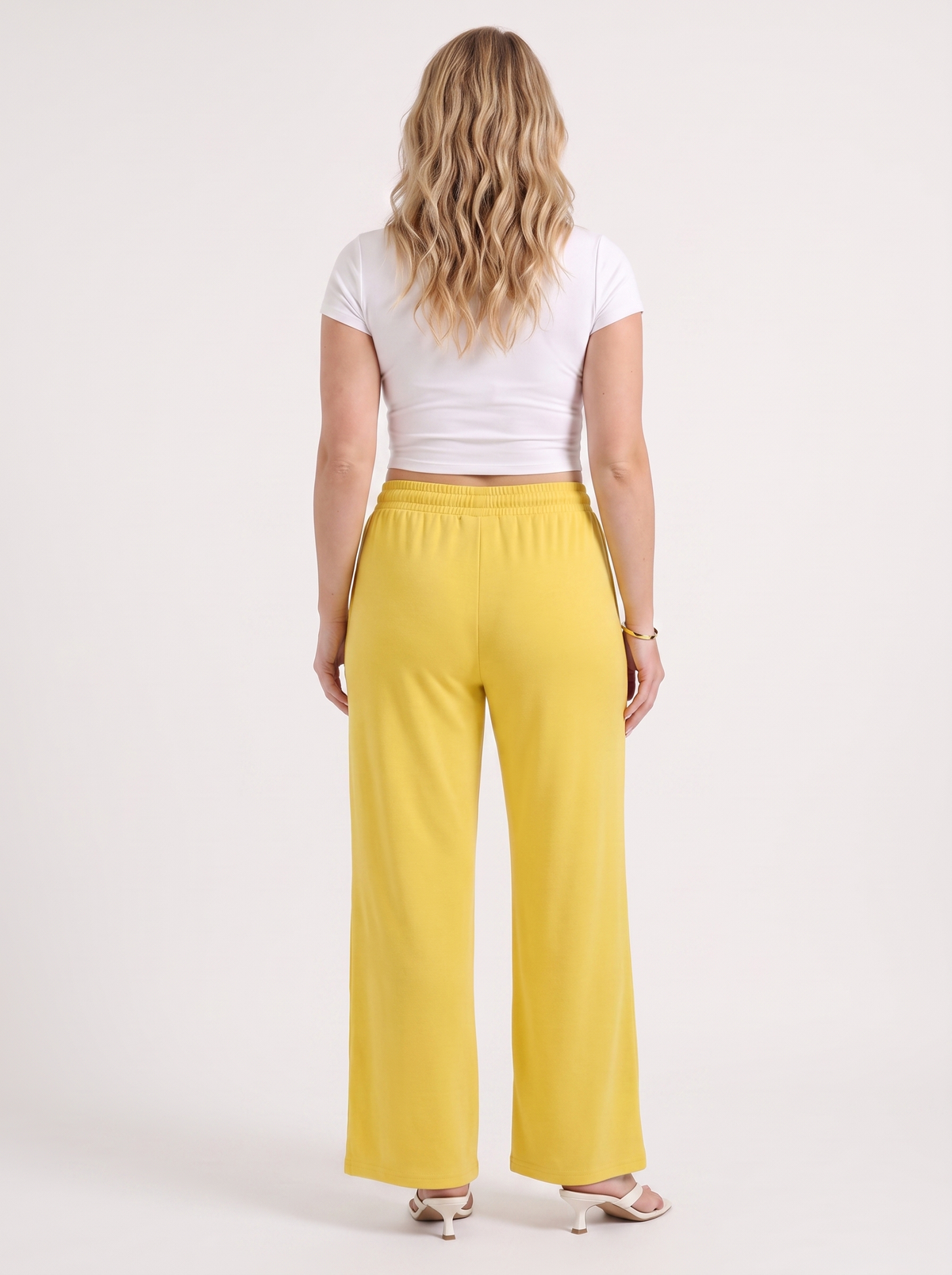 Kendra Pantalon Large À Cordon De Serrage