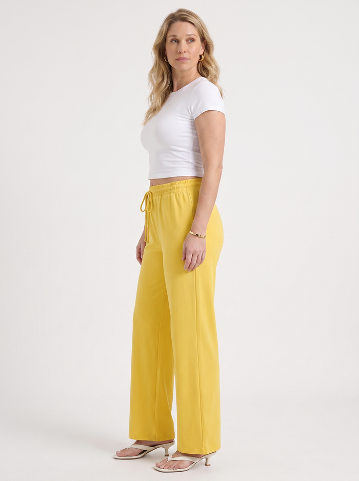 Kendra Pantalon Large À Cordon De Serrage