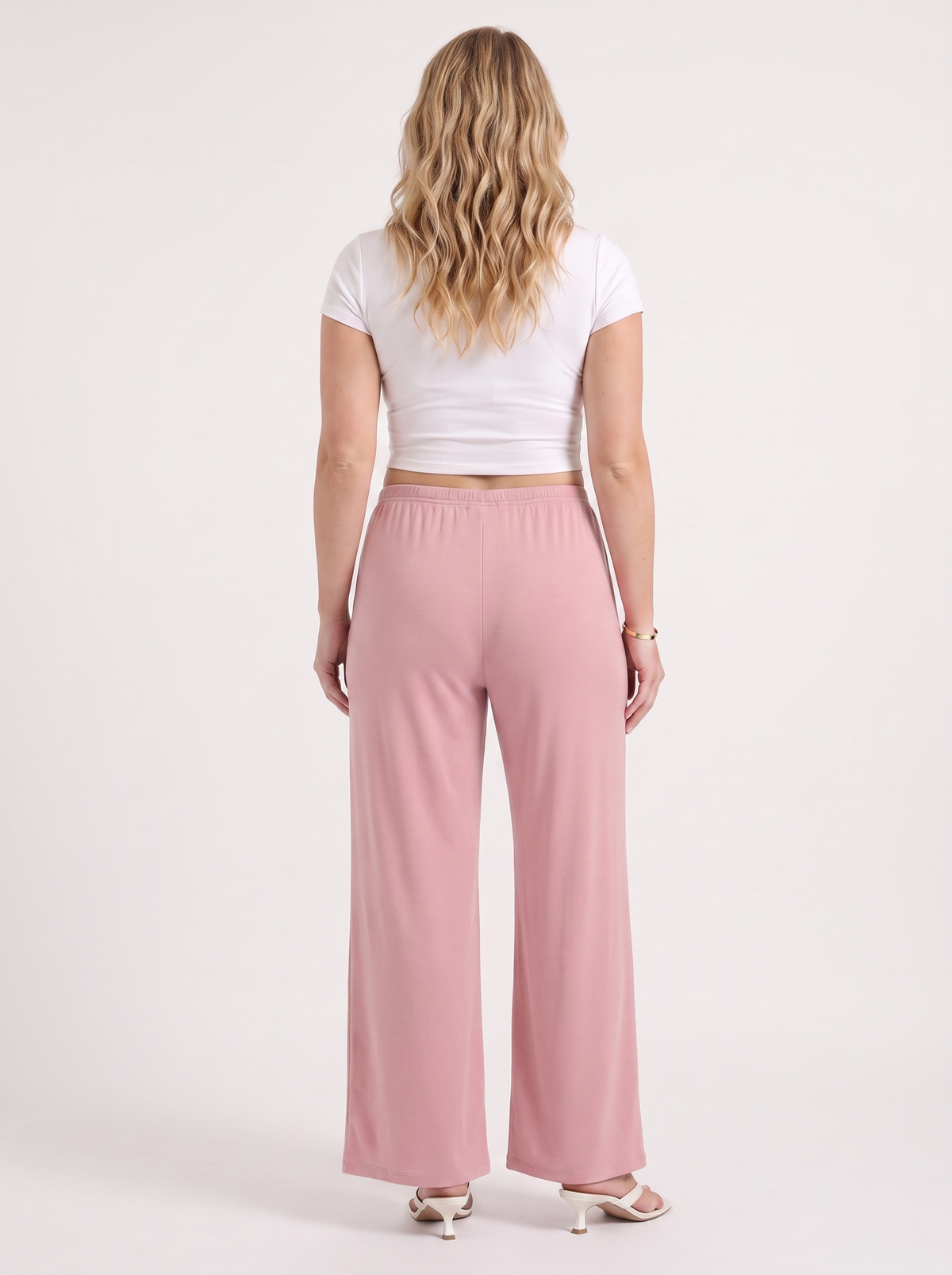 Kendra Pantalon Large À Cordon De Serrage