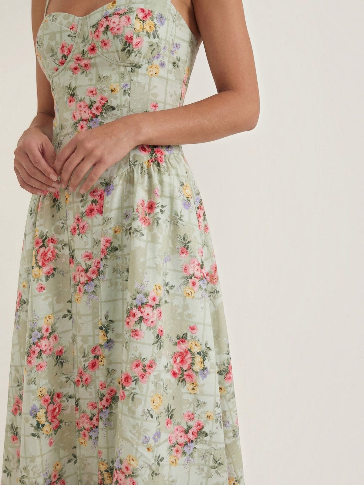 Odette Robe Midi Corset