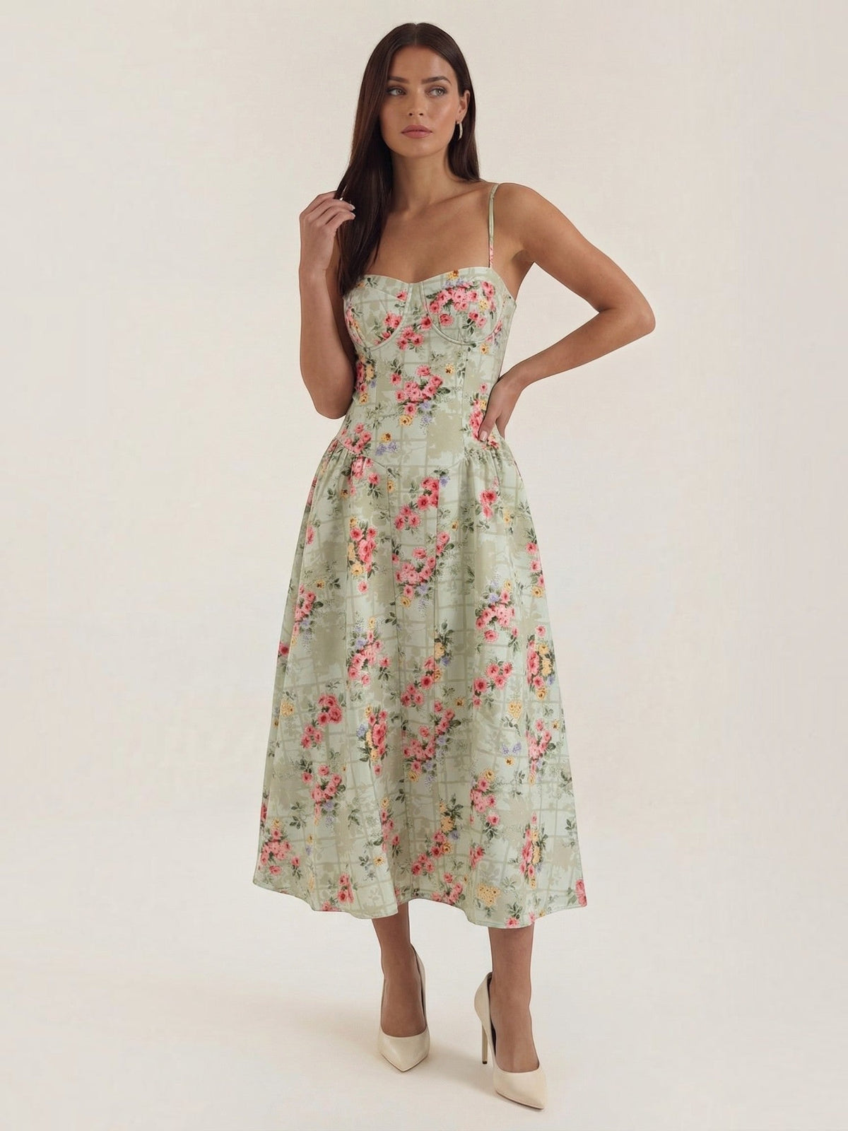 Odette Robe Midi Corset