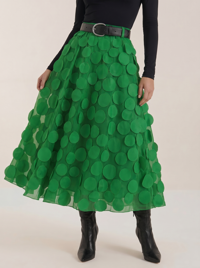 Olga Jupe À Grands Cercles