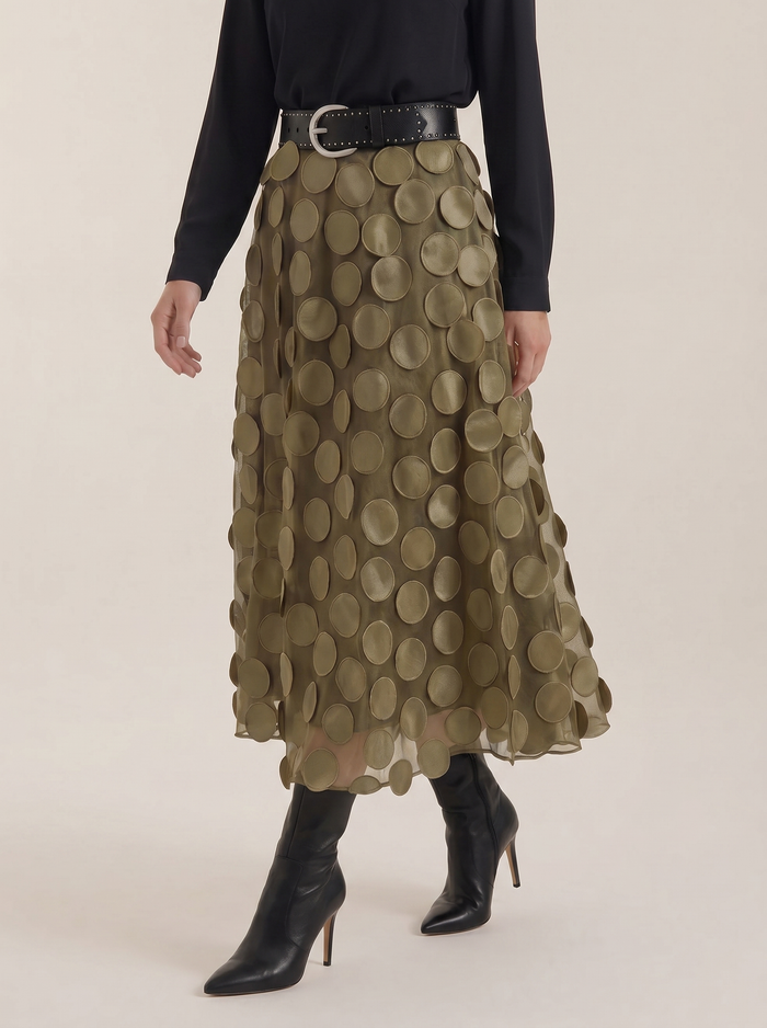 Olga Jupe À Grands Cercles