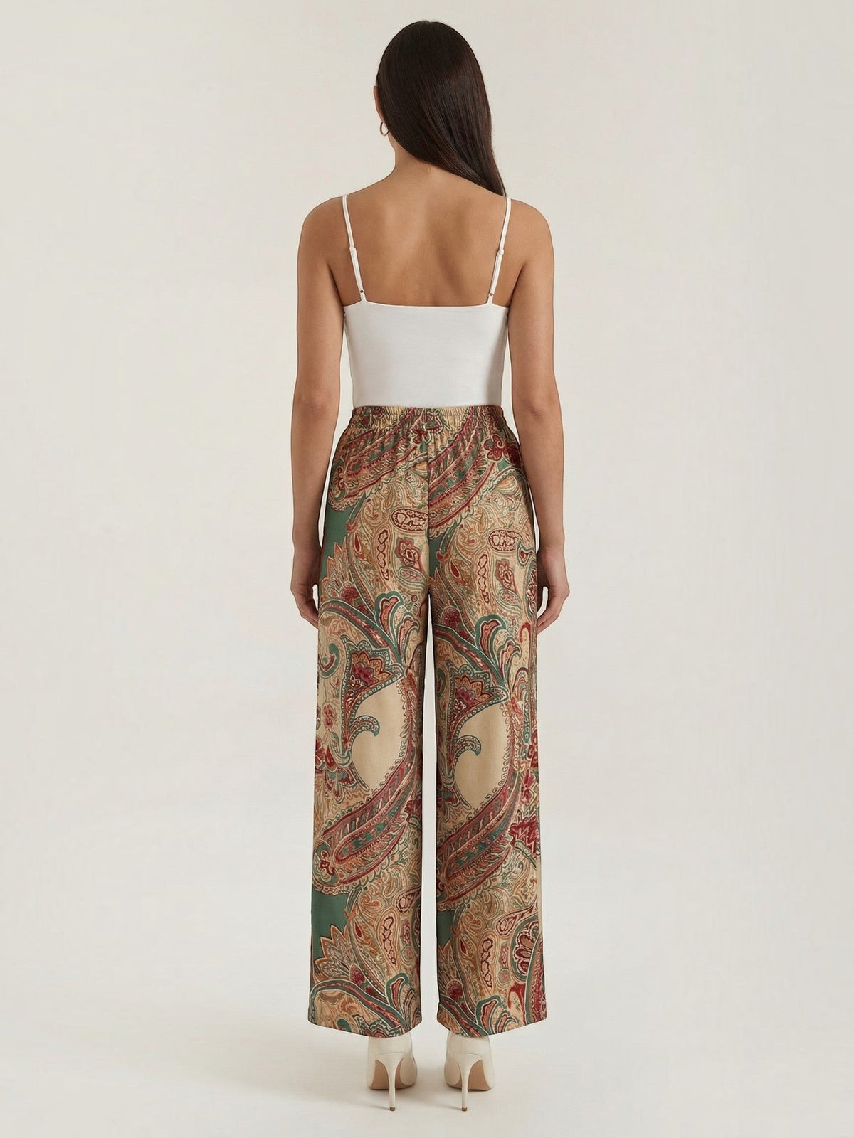 Pam Pantalon À Imprimé Paisley