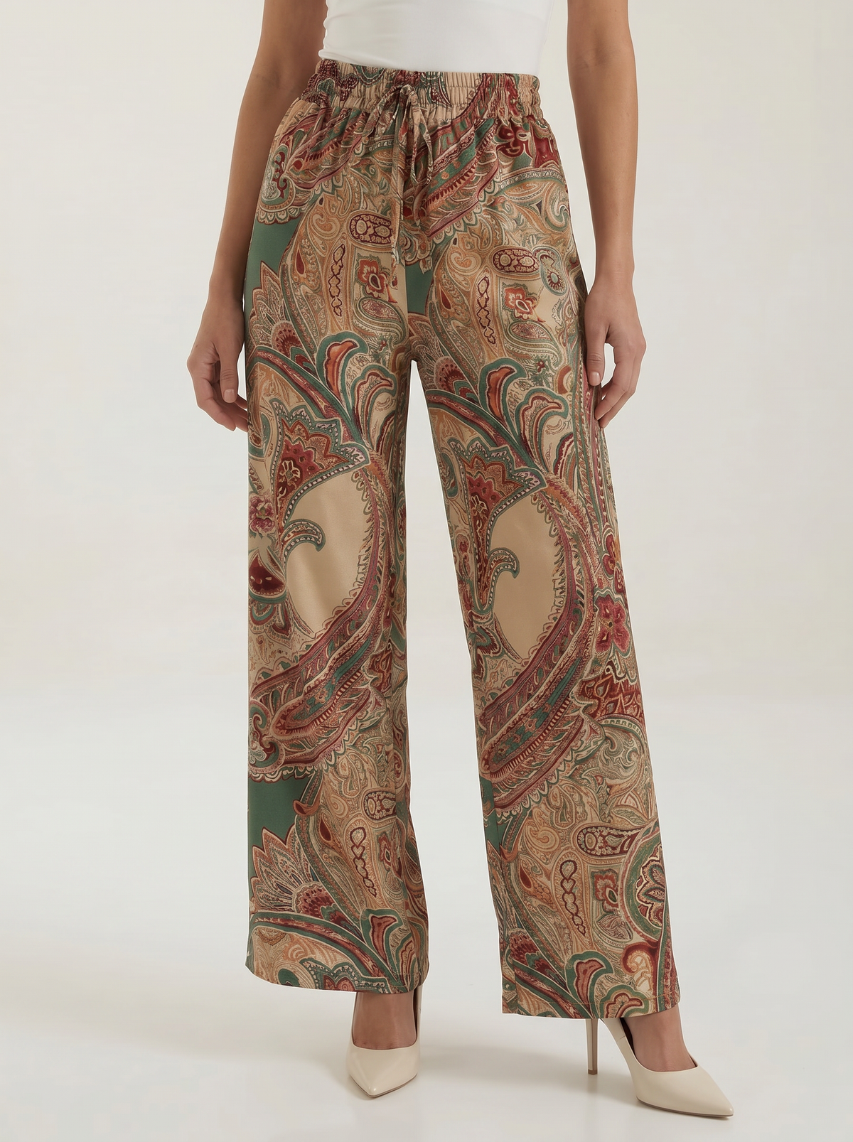 Pam Pantalon À Imprimé Paisley