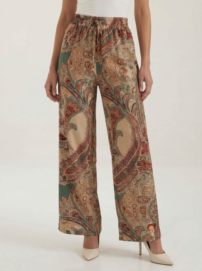 Pam Pantalon À Imprimé Paisley