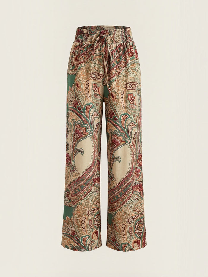 Pam Pantalon À Imprimé Paisley